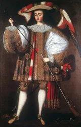 Erzengel Eliel mit Arkebuse